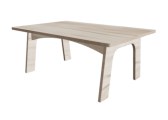 Keukenhof peuter tafel L120 x B80 x H48 cm Grey craft oak Kinderopvang Kinderdagverblijfinrichting